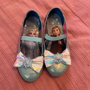 Size 10 Toddler Frozen Princess Shoes Elsa Anna Frozen II Sparkle Mary Janes